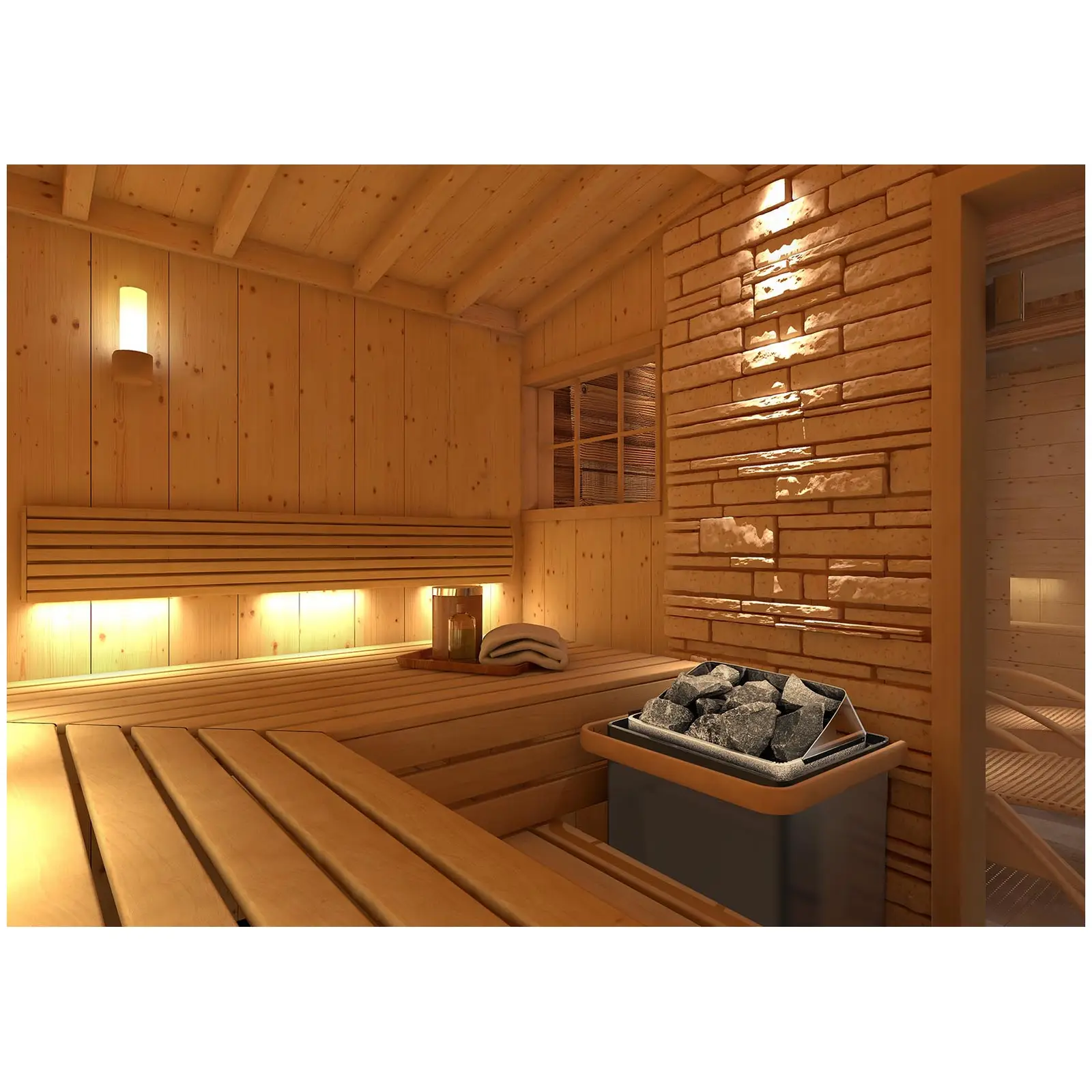 Produtos recondicionados Aquecedor para sauna - elétrico - 6 kW