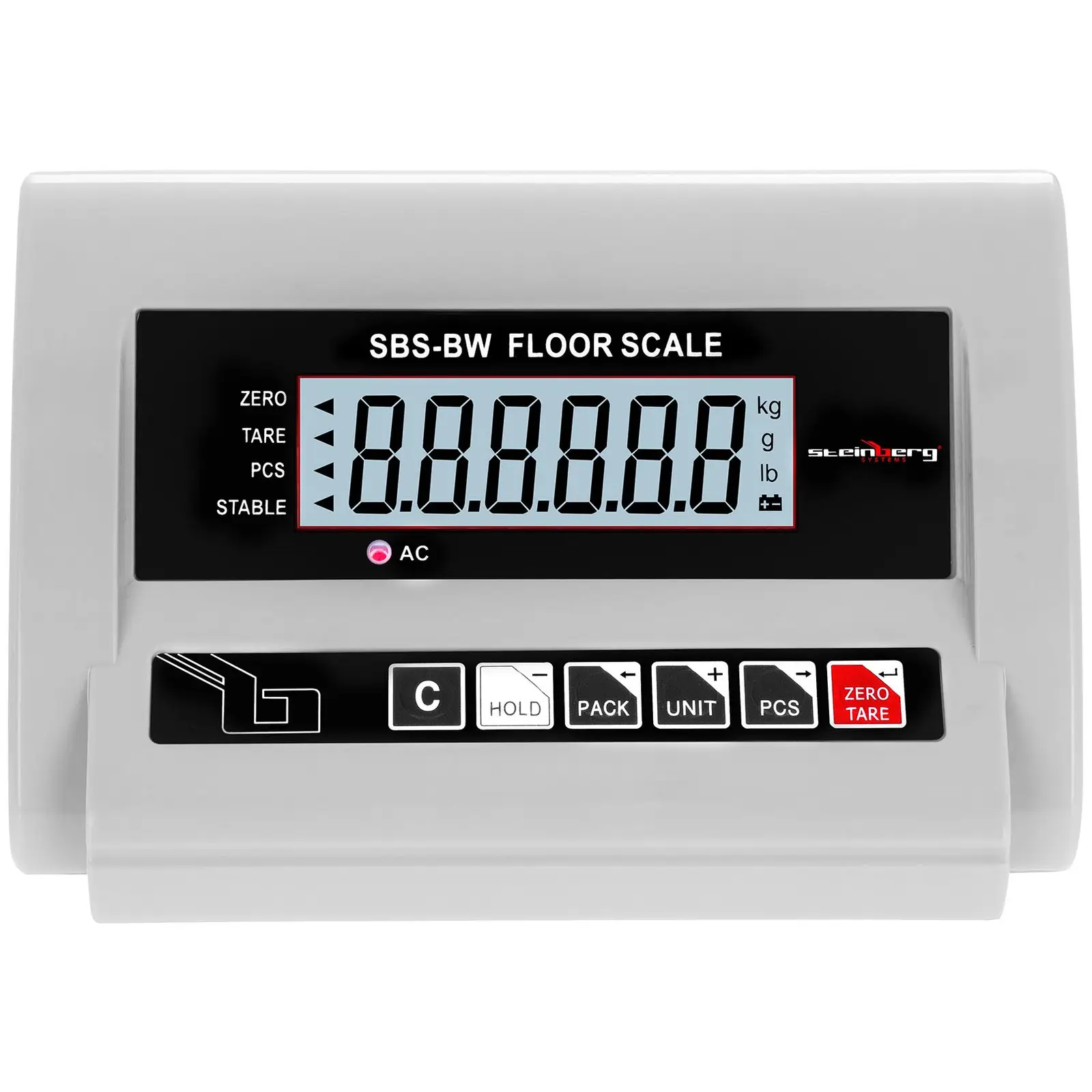 Produtos recondicionados Balança de chão - 1000 kg / 0,5 kg - LCD