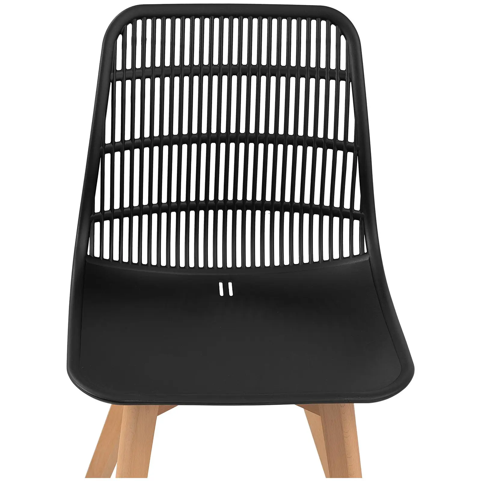Cadeiras - 2 un. - até 150 kg - assentos 505 x 460 mm - em preto