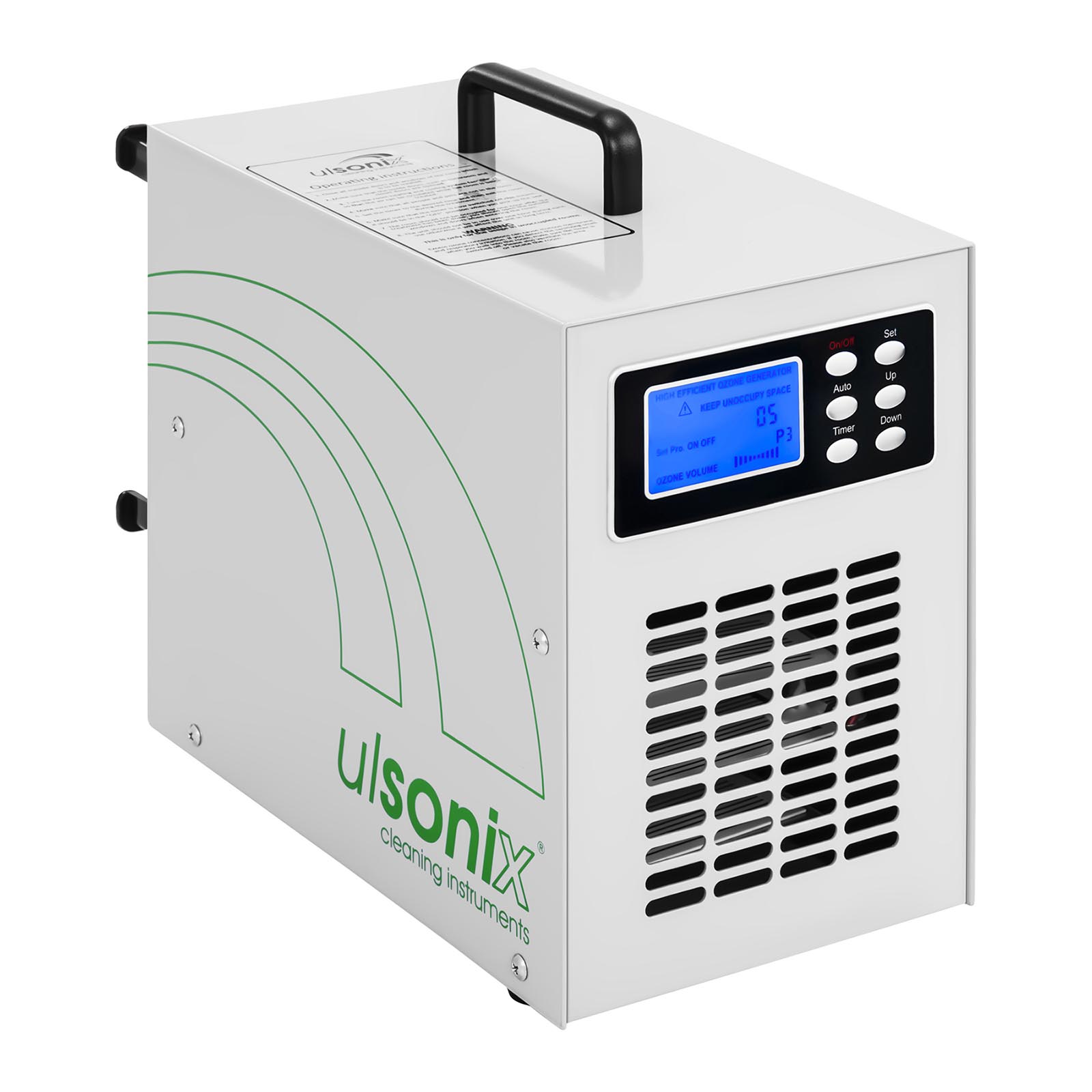 Gerador de ozónio - 10000 mg/h - 110 W - LCD