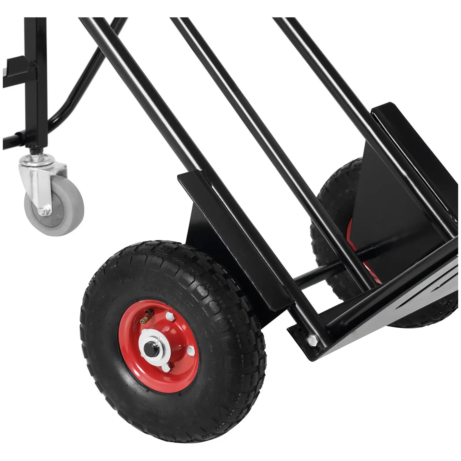 Carrinho de carga - até 180 kg - dobrável - rodas de apoio