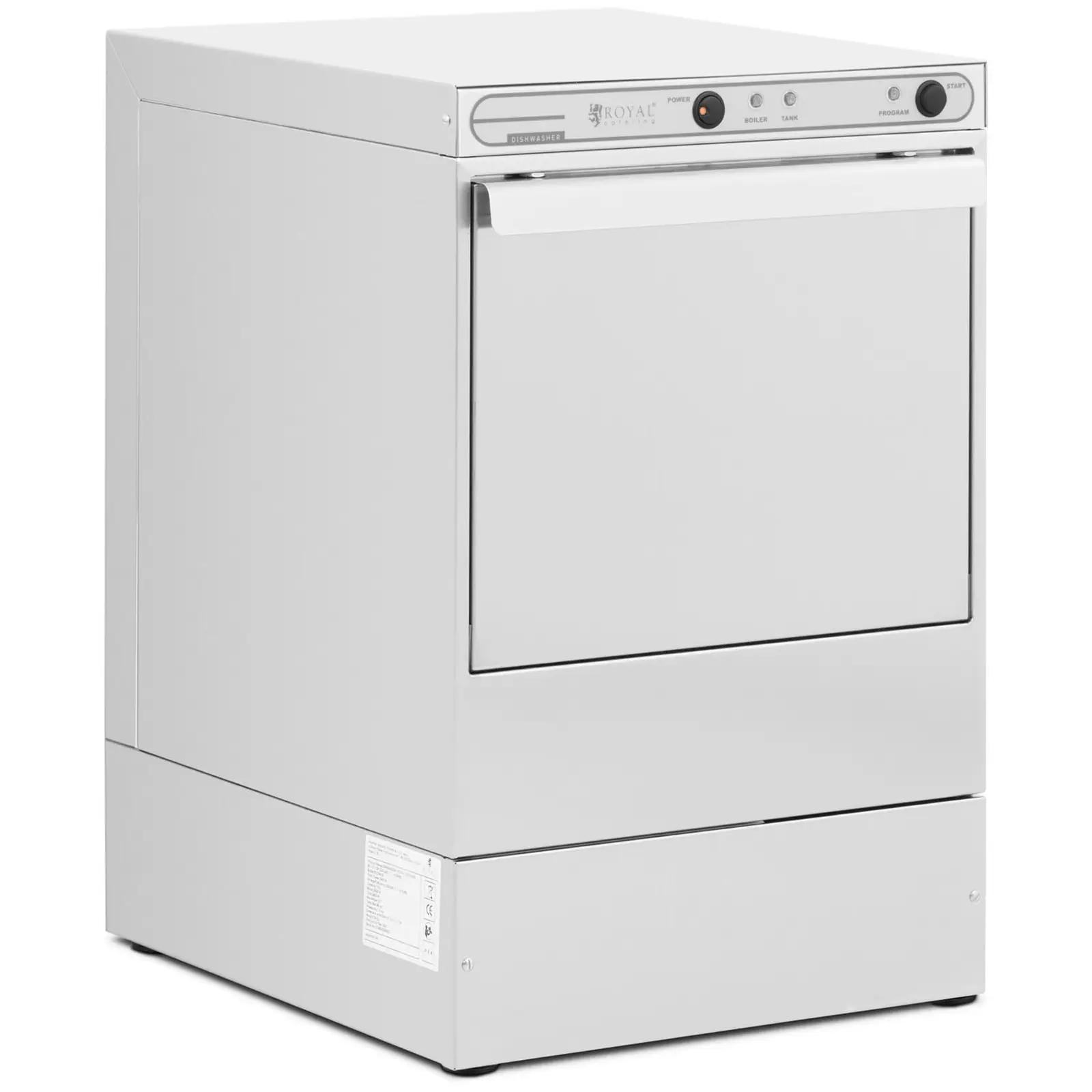 Máquina de lavar louça de vidro - 40 x 40 cm - Royal Catering - lava-louças independente