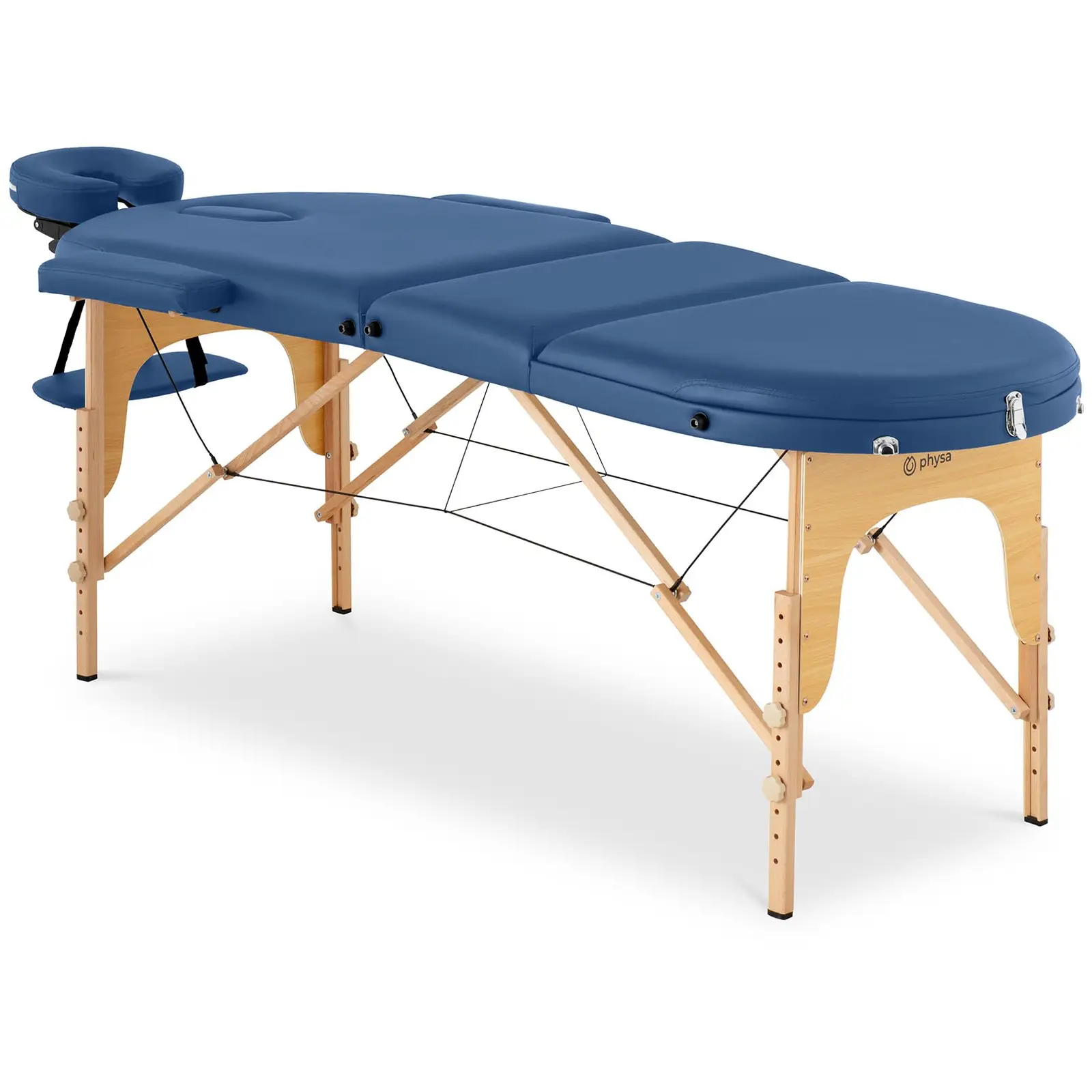 Cama de massagem - 185-211 x 70-88 x 63-85 cm - 227 kg - Blue