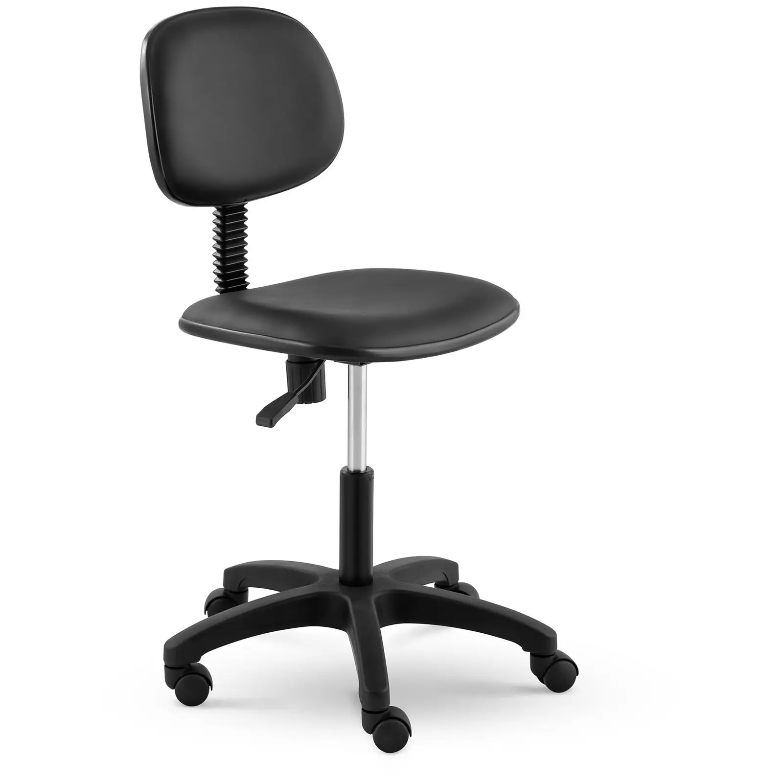 Cadeira de trabalho - 120 kg - em preto - altura 450 - 590 mm