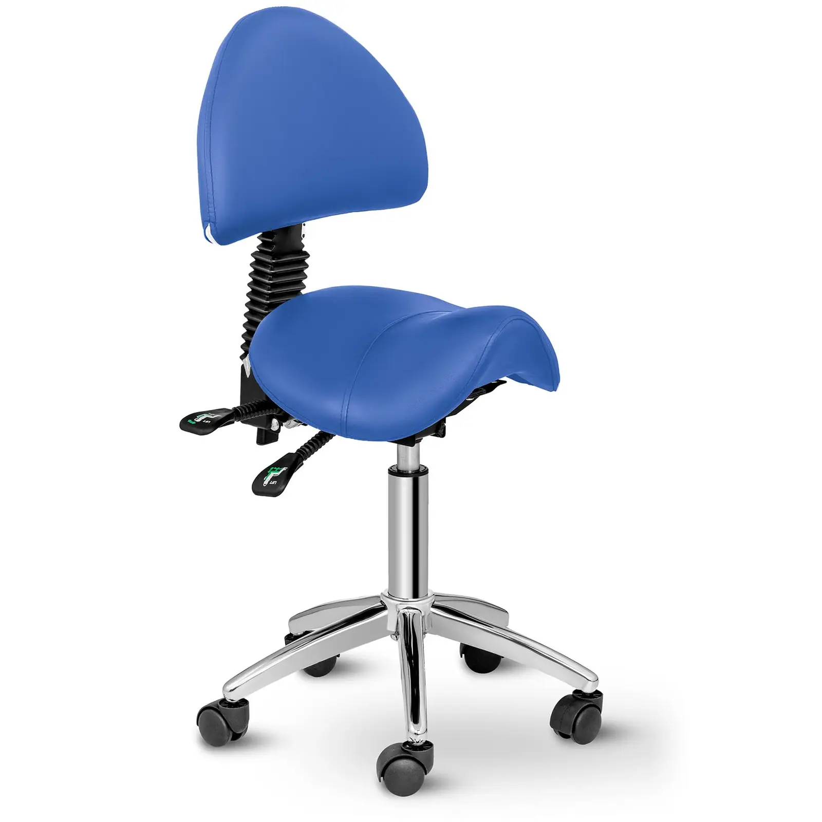 Cadeira sela - 550 - 690 mm - 150 kg - Blue