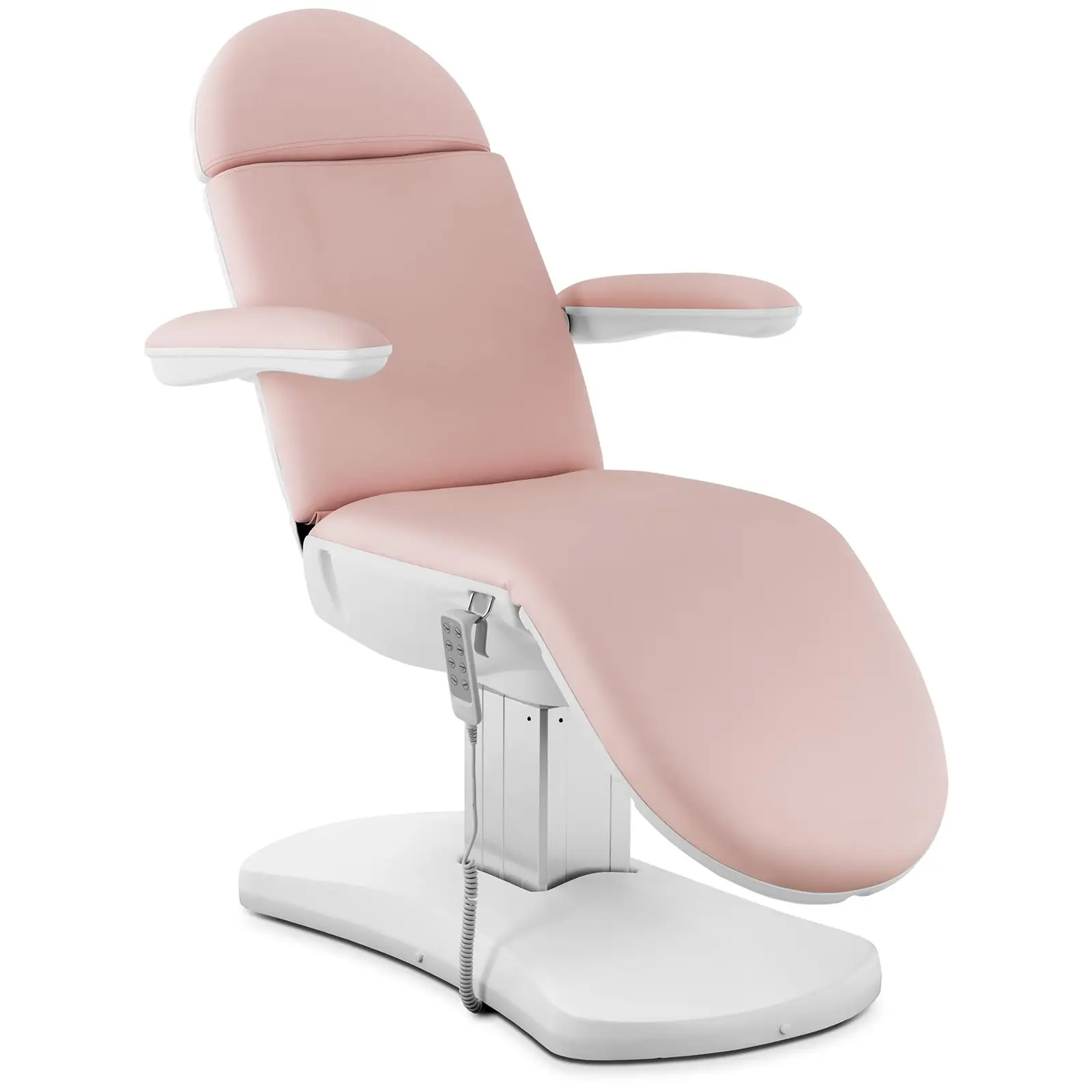 Cadeira de estética - 350 W - 150 kg - Rosa, Branco