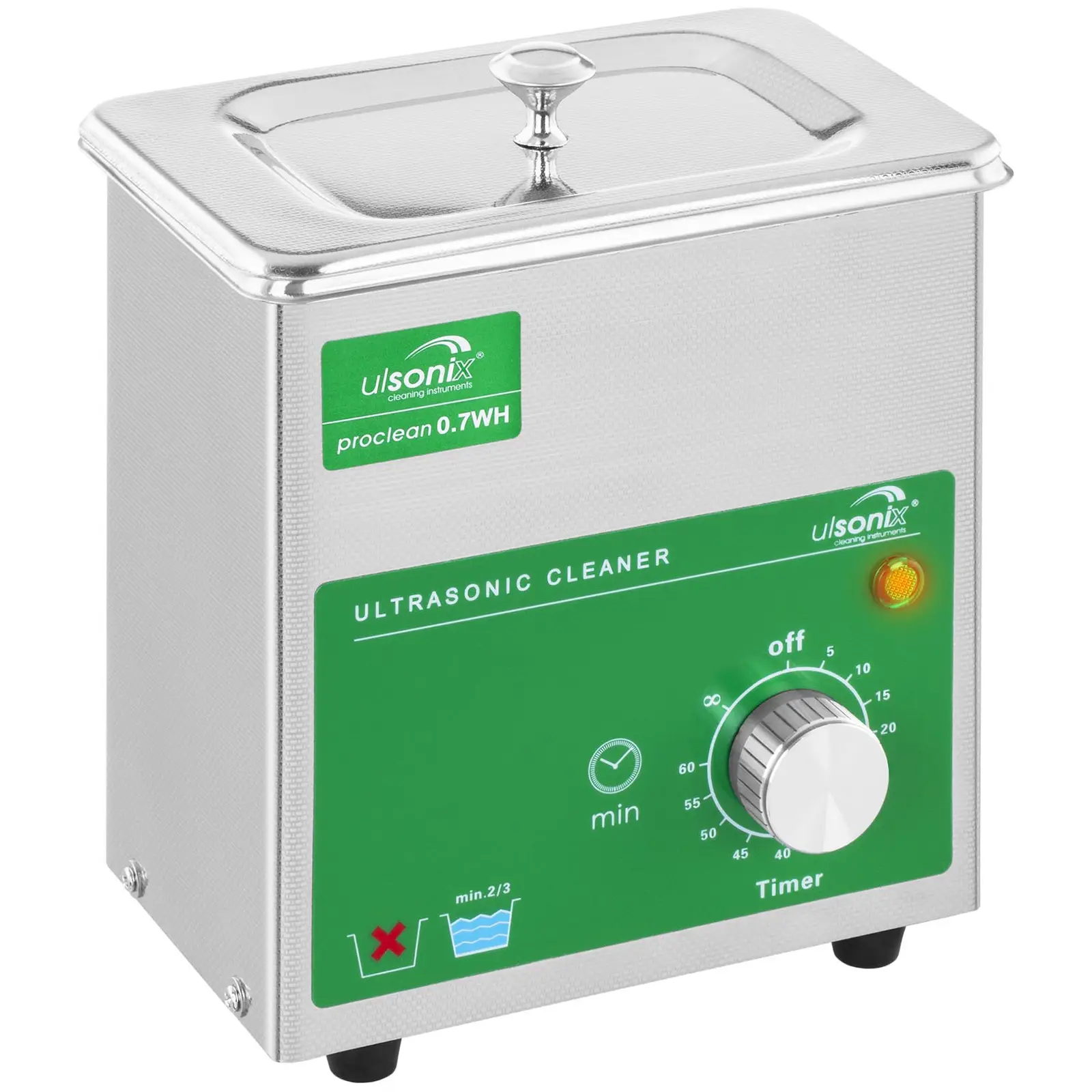 Dispositivo de limpeza ultrassónico - 0,7 litros - Basic