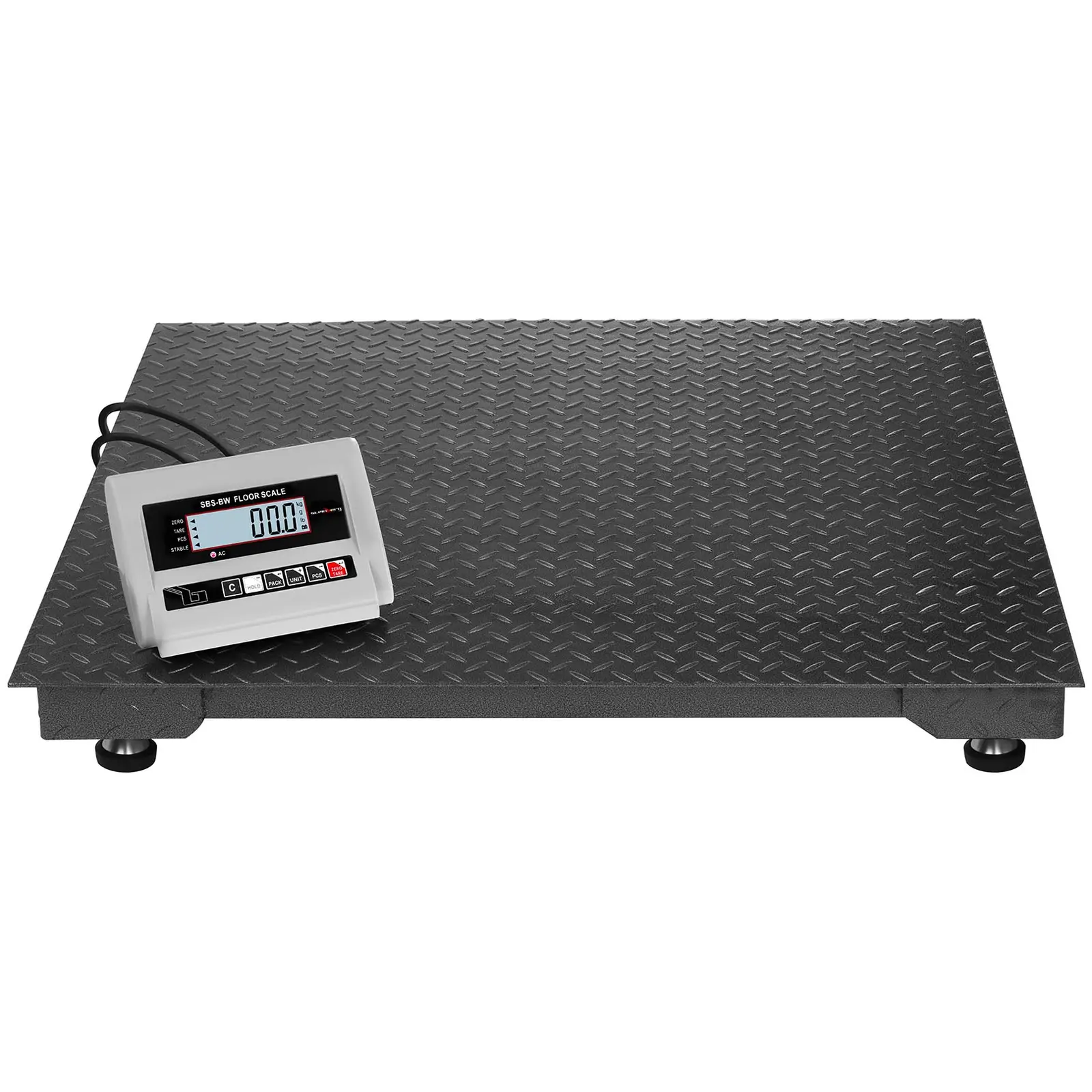 Produtos recondicionados Balança de chão - 1000 kg / 0,5 kg - LCD
