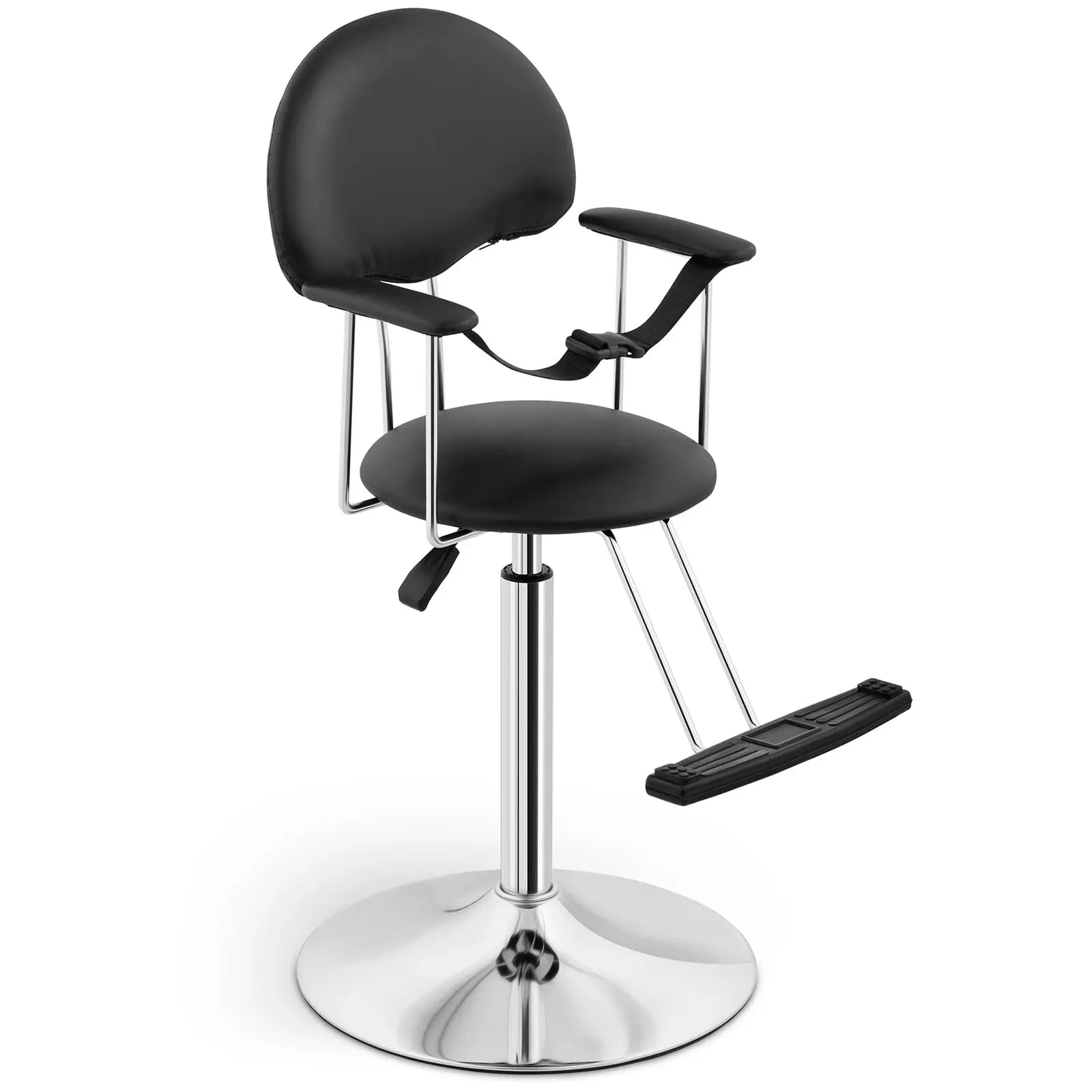 Cadeira de cabeleireiro para crianças - 100 kg - Black