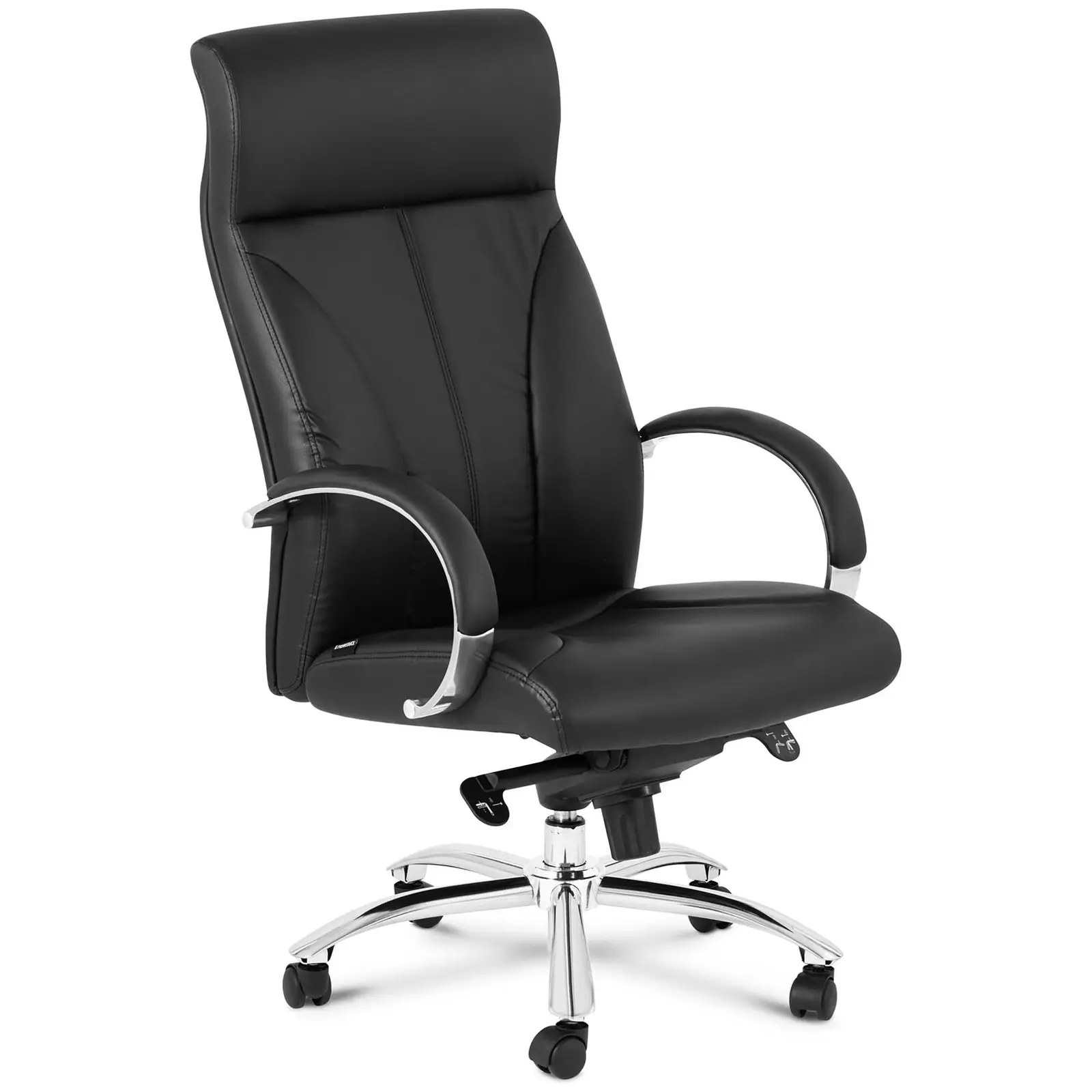 Produtos recondicionados Cadeira de escritório - encosto em couro ecológico - 100 kg