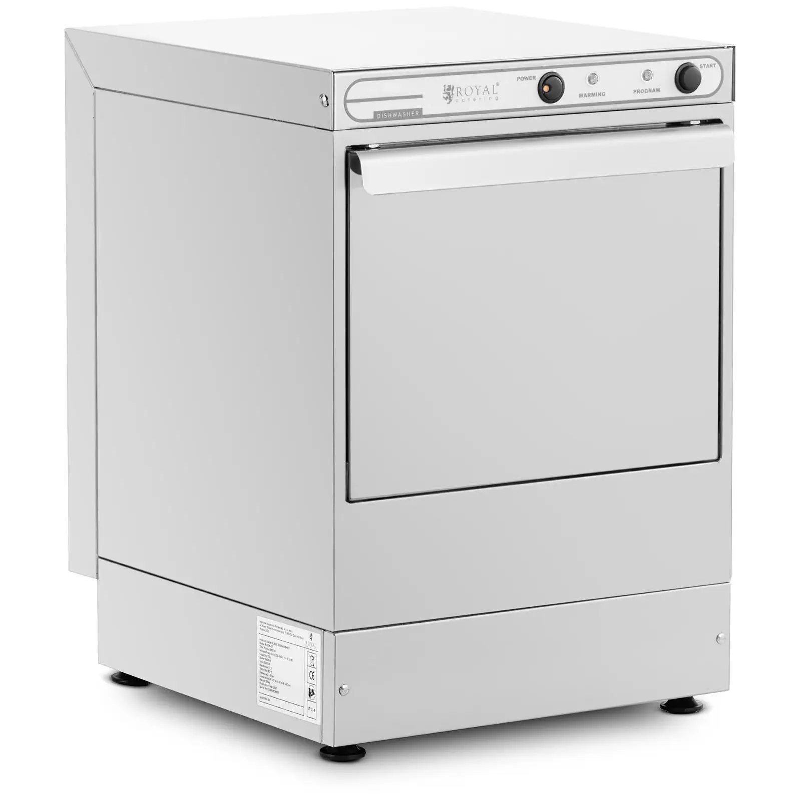 Máquina de lavar louça - 2600 W - Royal Catering - lava-louças independente