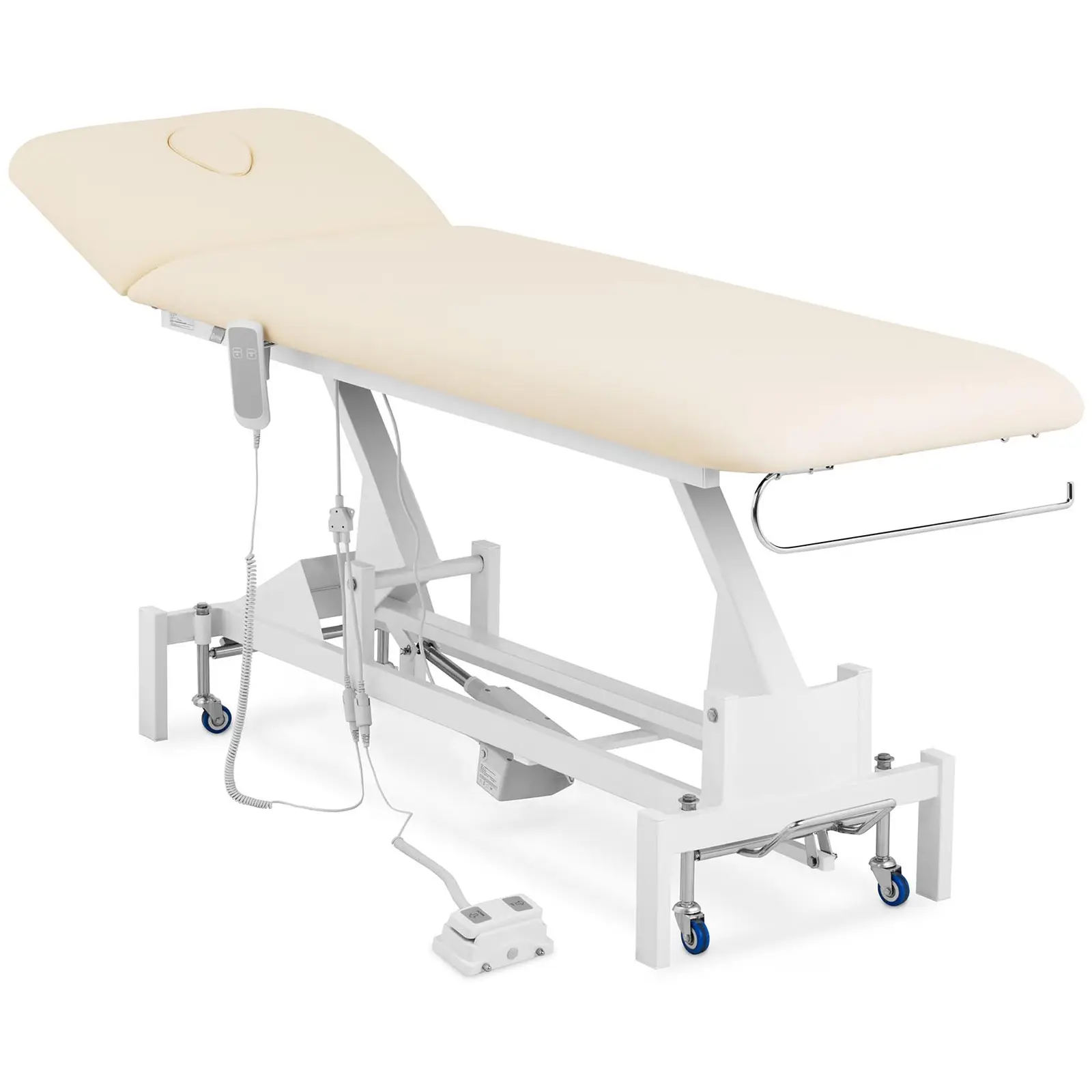 Mesa de massagem - 50 W - 200 kg - Bege