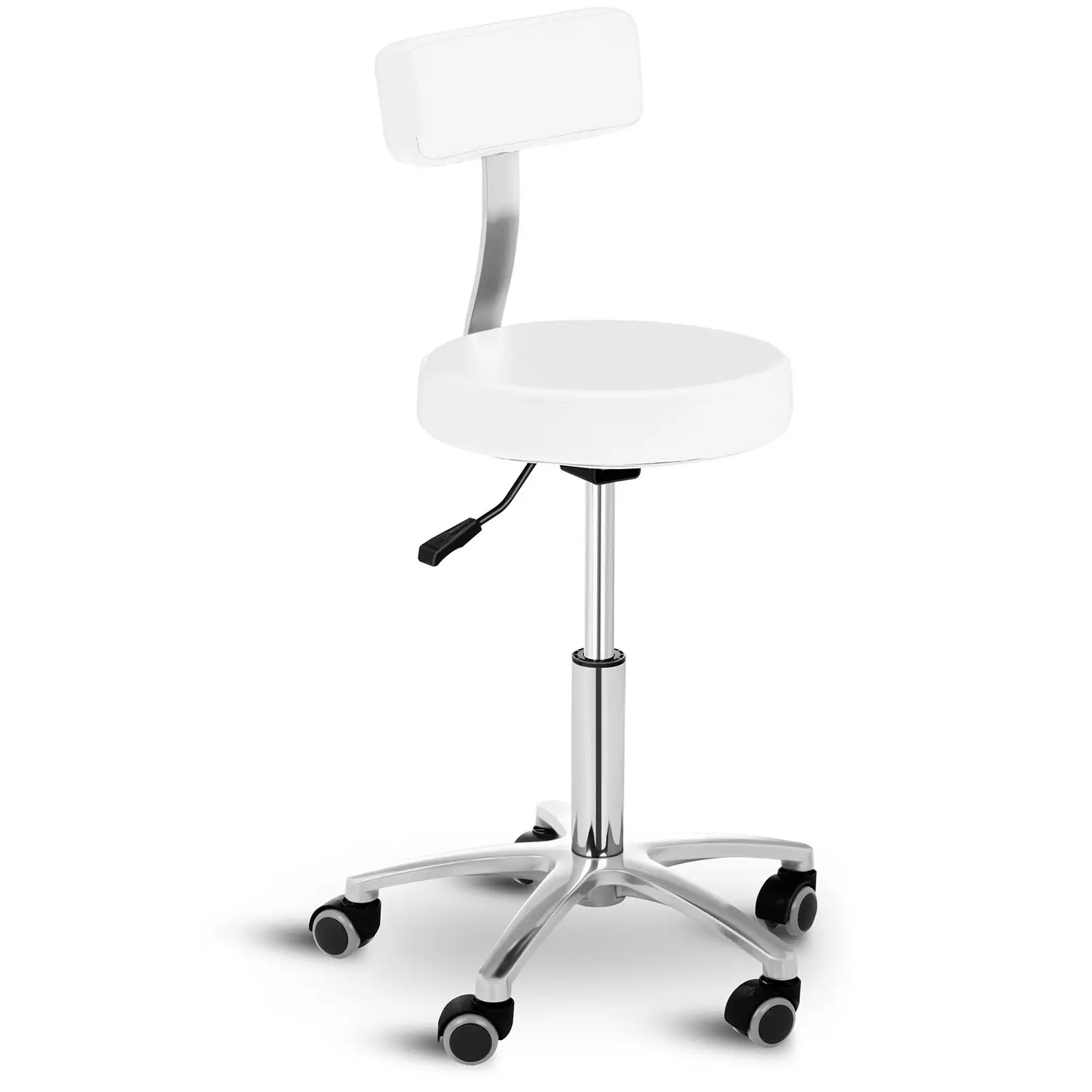 Cadeira de estética - 445 - 580 mm - 150 kg - White