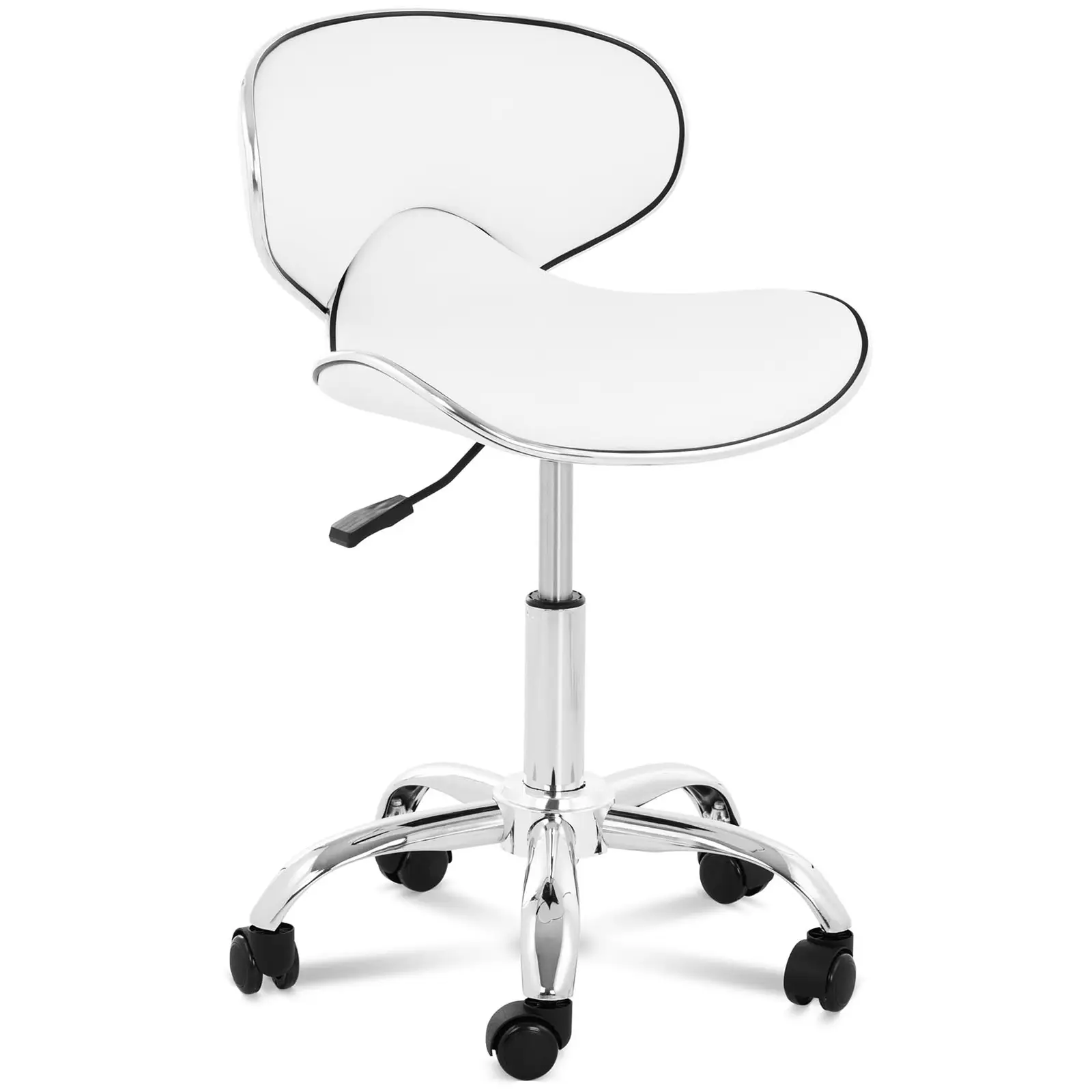 Cadeira para salão de beleza -  mm - 150 kg - Branco