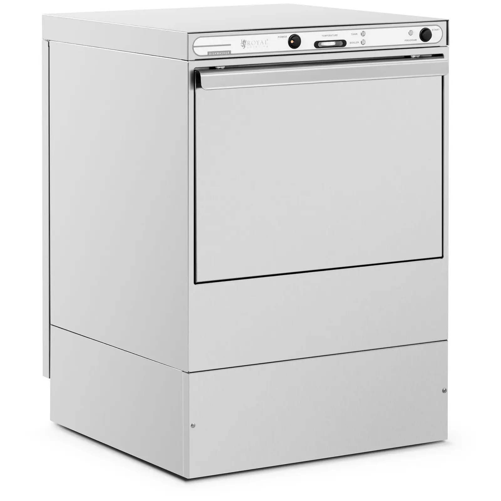 Máquina de lavar loiça - 6600 W - Royal Catering - aço inoxidável