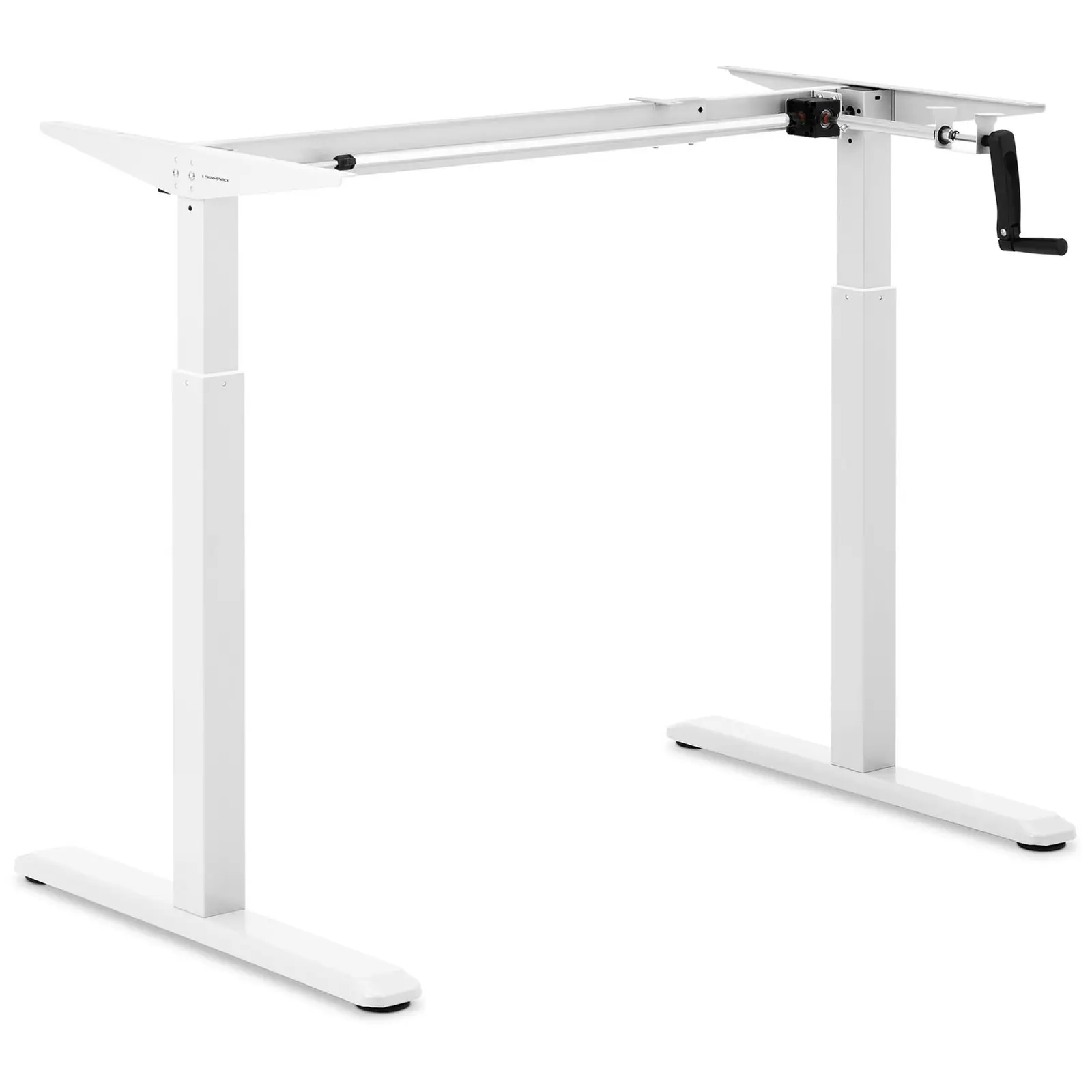 Estrutura para mesa de escritório - ajustável manualmente - 70 kg - branco