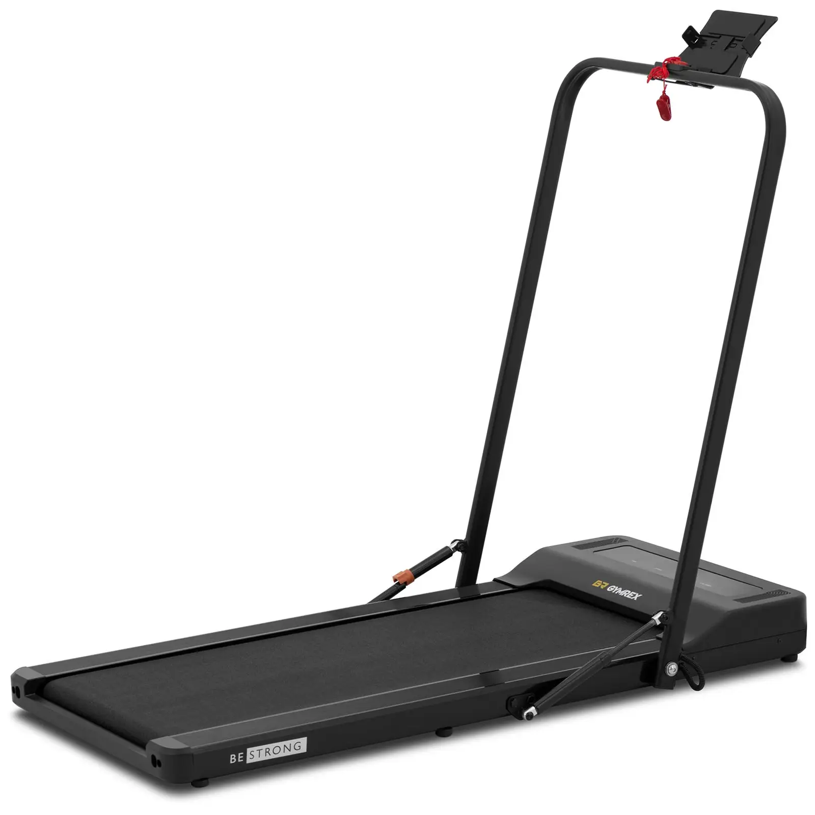 Passadeira - dobrável - 735 W - 1-8 km/h - 120 kg - passadeira de secretária - suporte para iPad