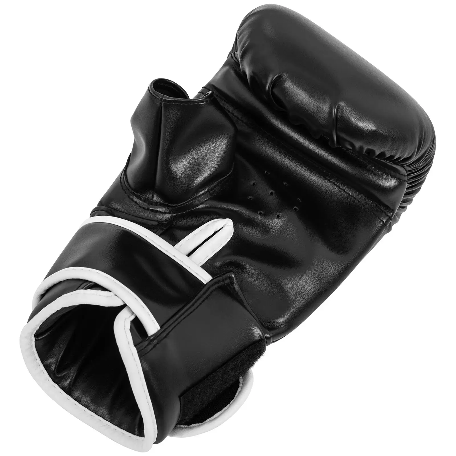 Luvas de boxe para treino em saco - 12 oz - preto