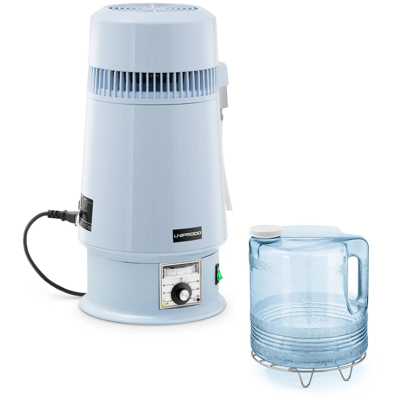 Destilador de água - 4 l - controlo de temperatura