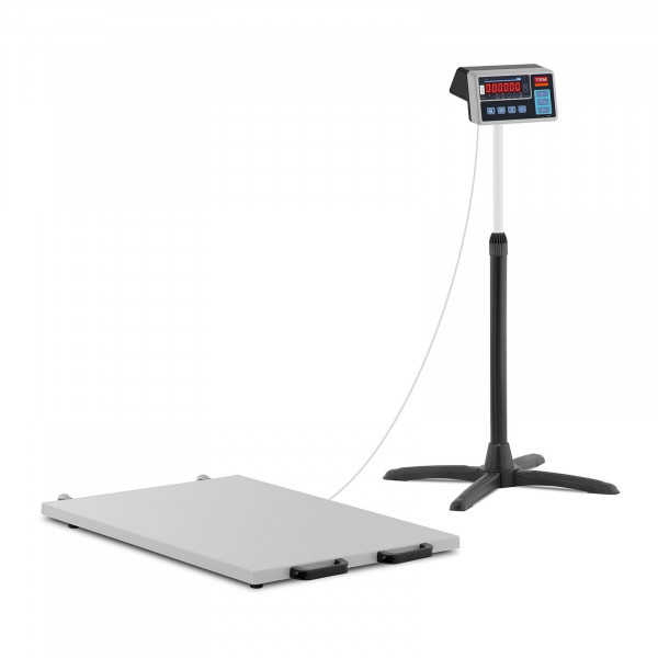Produtos recondicionados Balança de plataforma - calibrada - 150 kg/50 g - veterinária - LCD